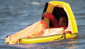 Switlik Single Seater liferaft- Soft pack