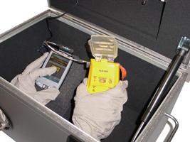 RF Screened box developed for use with BT200 Testers POA